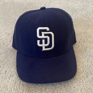 Navy Blue San Diego Padres New Era 59FIFTY Cap Size 7 1/8